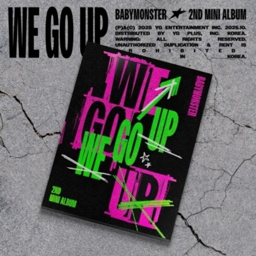 BABYMONSTER - We Go Up - Up Version - incl. 72pg Photobook, Folded Poster, 6